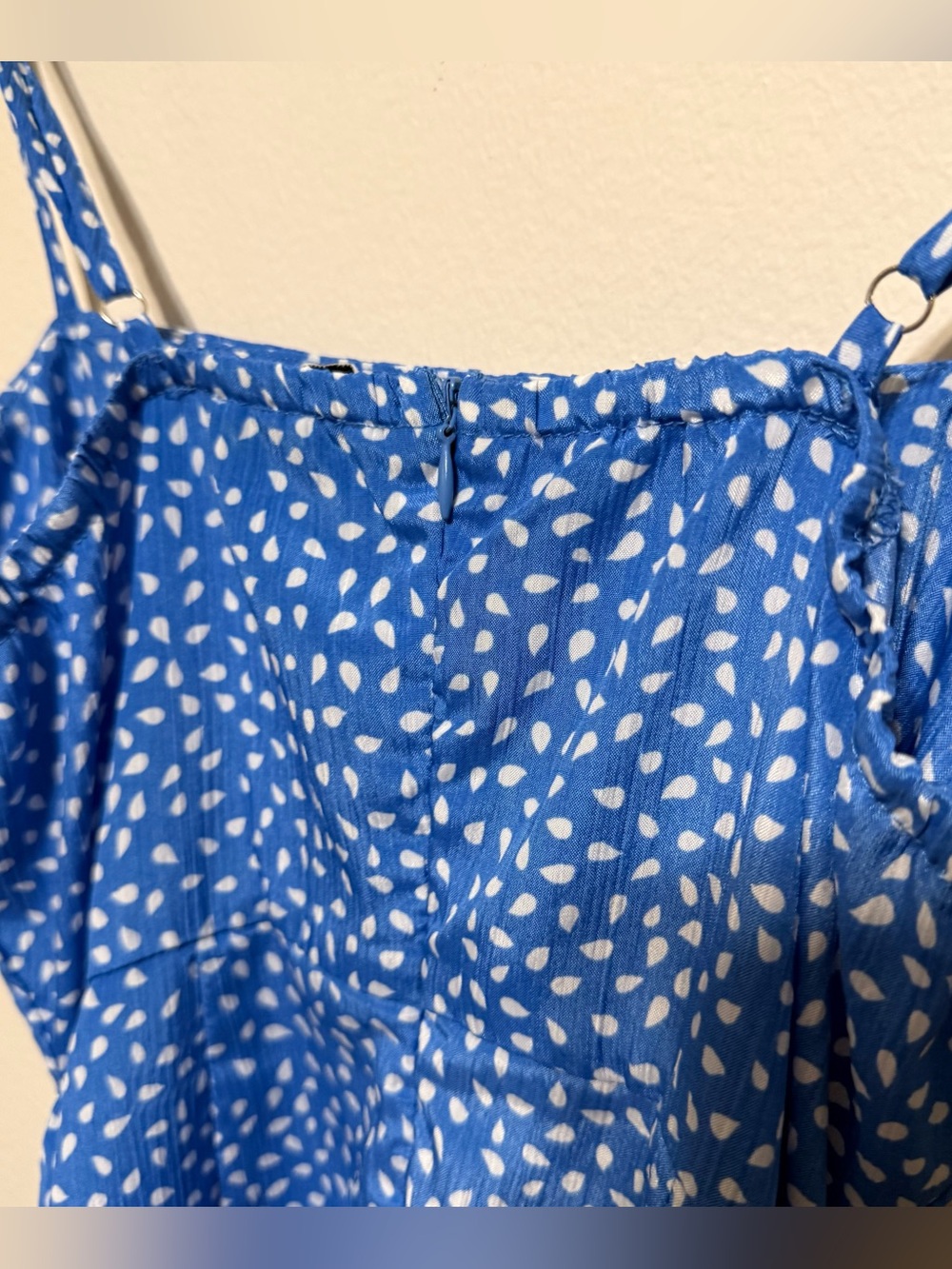 HELLO MOLLY DOWN TO GEORGIA DRESS BLUE S - Picture 7 of 7